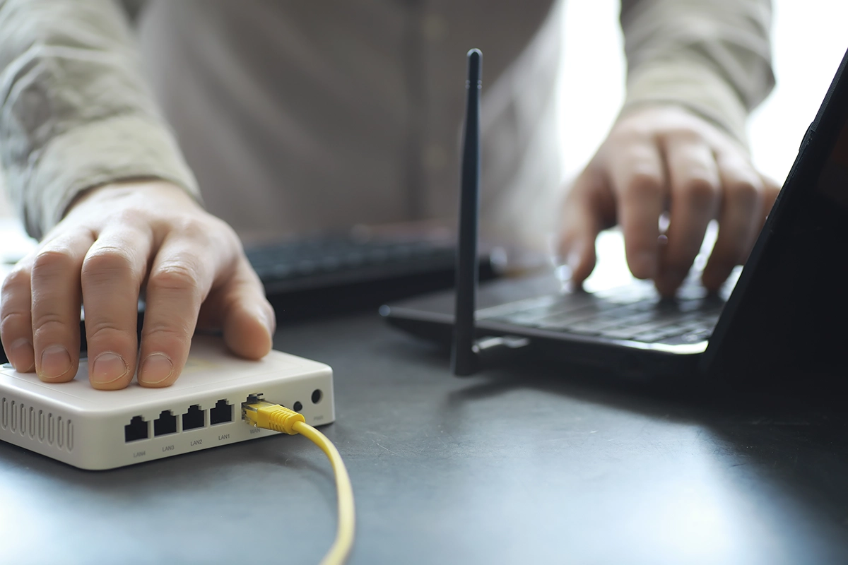 رفع مشکل قطعی مودم adsl