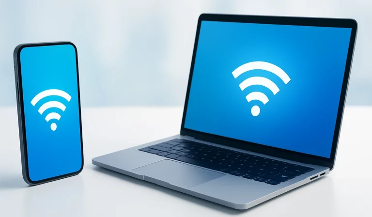 آموزش ویدیویی انتقال اینترنت گوشی به لپ تاپ و کامپیوتر
