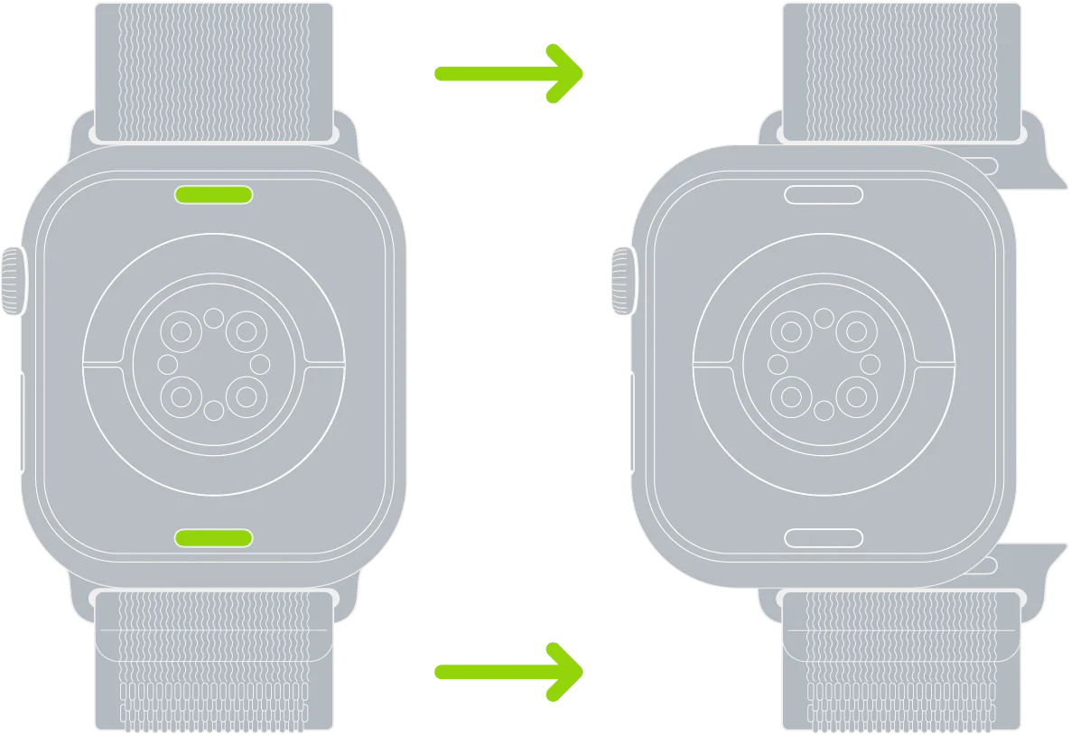 آموزش تعویض بند ساعت Apple Watch