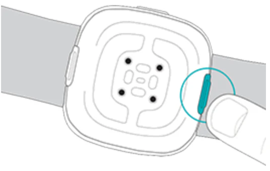 آموزش تعویض بند ساعت Fitbit Versa Series