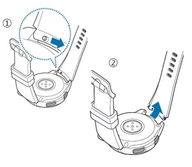 آموزش تعویض بند ساعت Samsung Watch Series – Quick Release Band