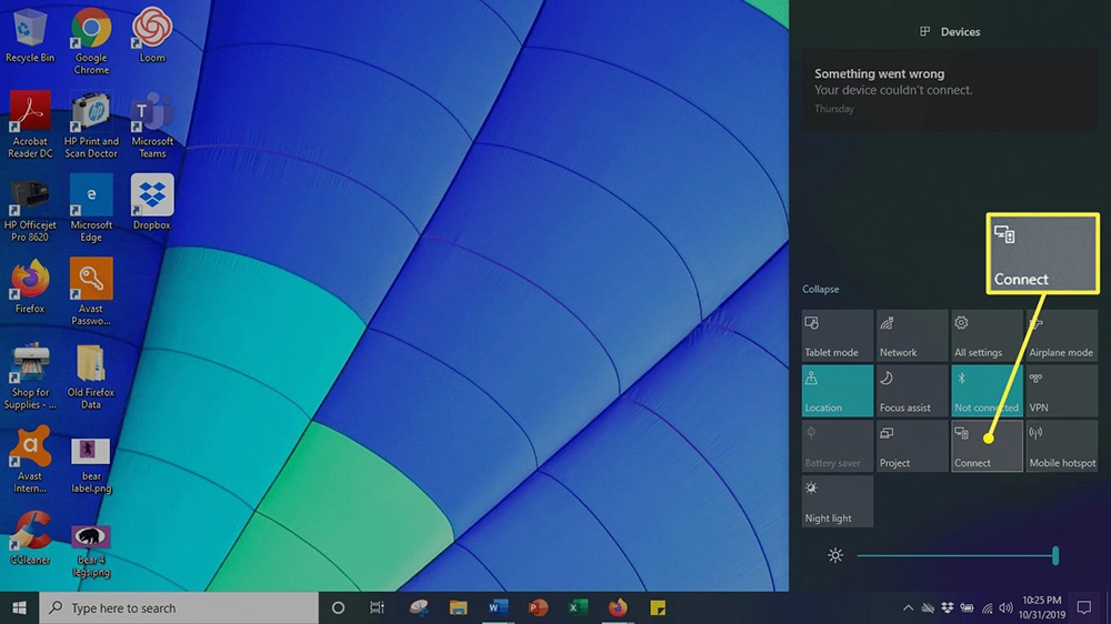 آموزش تبدیل لپ تاپ به مانیتور با  Miracast در ویندوز