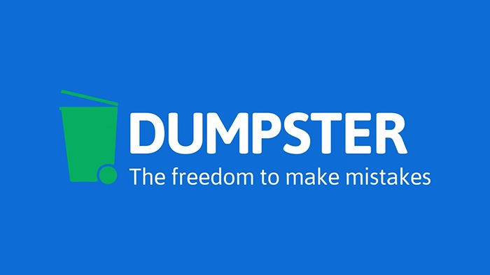 اپلیکیشن   Dumpster – سطل آشغال هوشمند گوشی